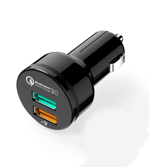 厂家直销 qc3.0 多功能智能汽车充电器车充